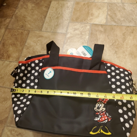 NWT disney multi piece diaper bag minnie mouse - Picture 8 of 11